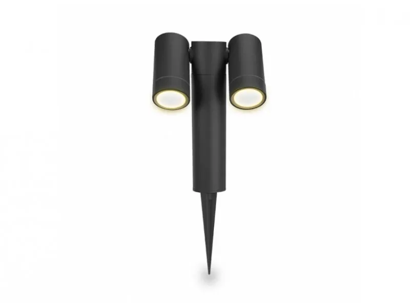 JM-4825 BASTENSKA 2*GU10 IP65 ANTRACIT