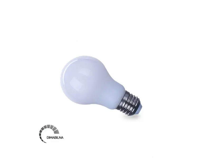 LED Filament sijalica A60 8W E27 2700K Opal