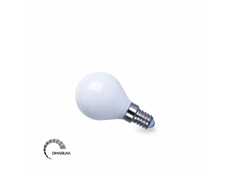 LED Filament sijalica G45 5.5W E14 2700K Opal