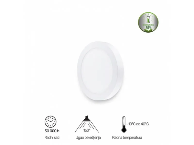 LED PANEL U/Z KNC1-6W 4000K