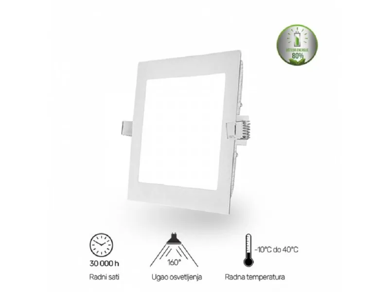 led panel U/Z KNS1-12W 6500K