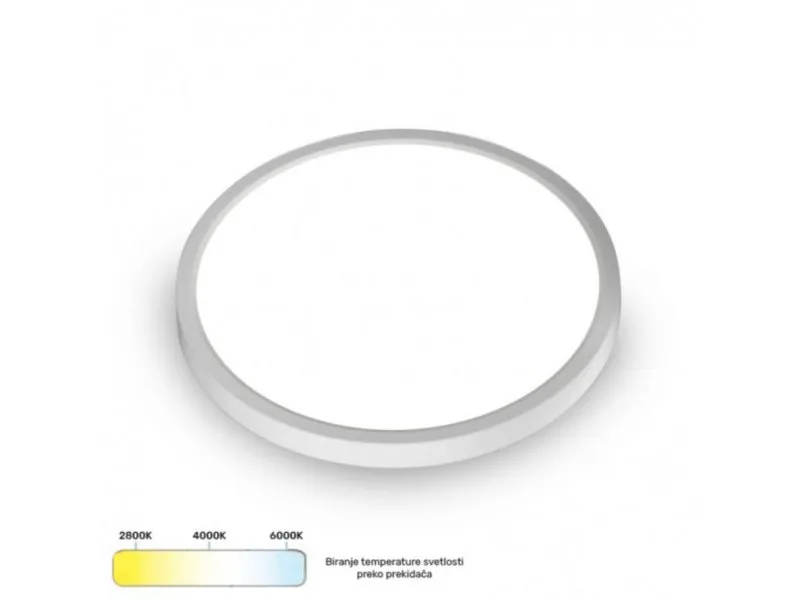 led plafonjera LV 24W 2800K/4000K/6000K bela