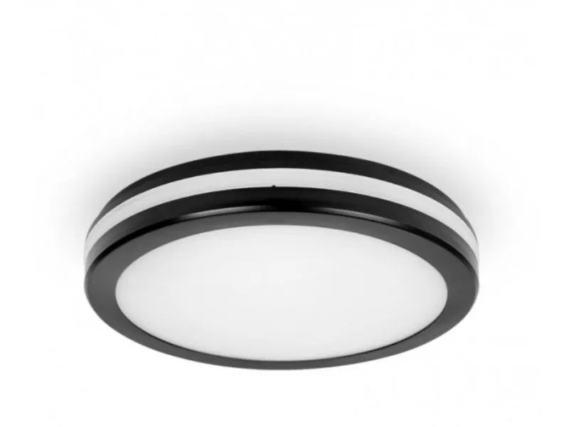 led plafonjera X09-200-15W 3000/4000/6500K IP65 CRNA