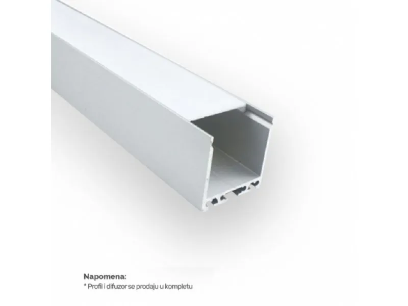 LED PROFIL LL-ALP018-R KOMPLET