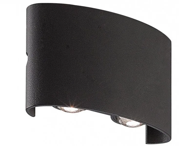 LED SVETILJKA JM-020 ZIDNA CRNA 4W 4000K IP54