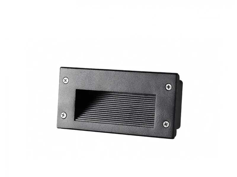 LED SVETILJKA JM-041 ZIDNA UGRADNA SIVA 3W 3000K IP5