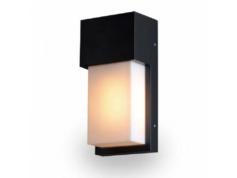 led svetiljka JM-055 zidna 1*E27 IP54 crna
