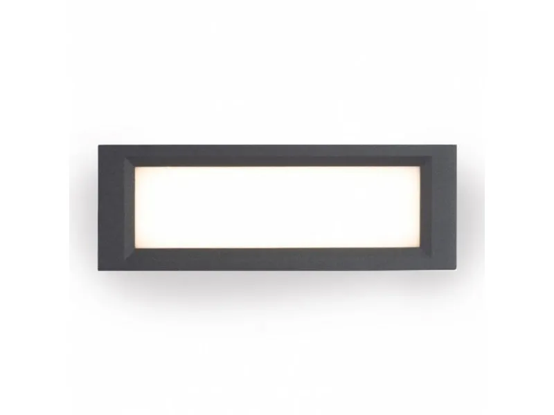 Led svetiljka JM-073 Zidna 6.5W 3000K IP65 Antracit