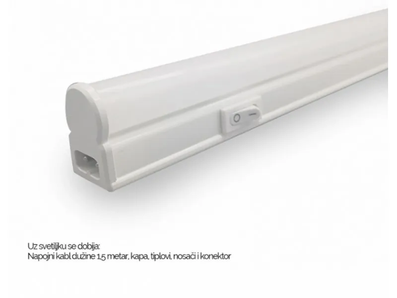 LED svetiljka KL T5 0,6m bela