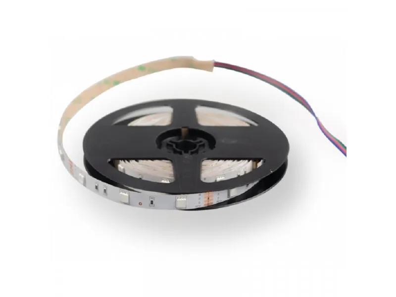 LED TRAKA BB-5050D-60-WW 12V IP33 (5met, 14w/m, 10mm)