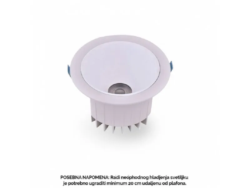 LED UGRADNA SVETILJKA 514001-6 30W