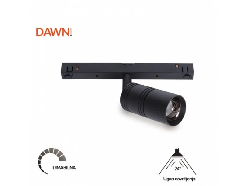 Magnetic reflektor LED11- 5W 3000K 24° 48V DC