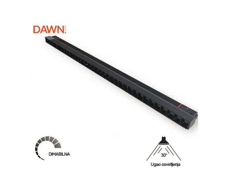 Magnetic svetiljka LED 24-20W 3000K 30° 48V DC
