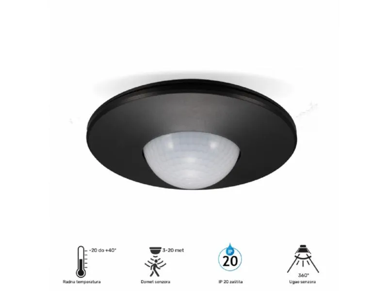 Senzor samostalni ST05K 360C IP20 Crni