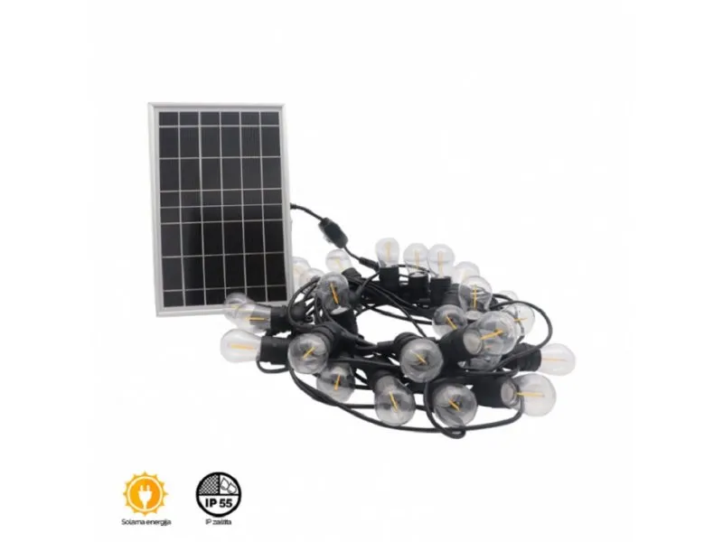 Solarna svetiljka B04 set grla sa kablom IP55