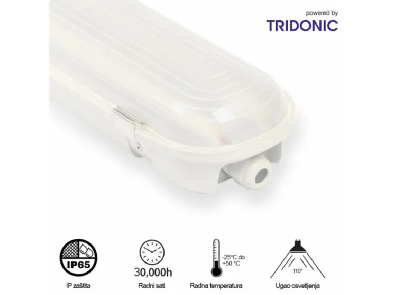 Vododiht LED LG218A 22W 4000K