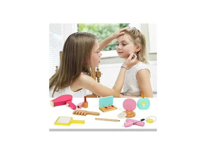 Beauty set za devojčice od pravog drveta