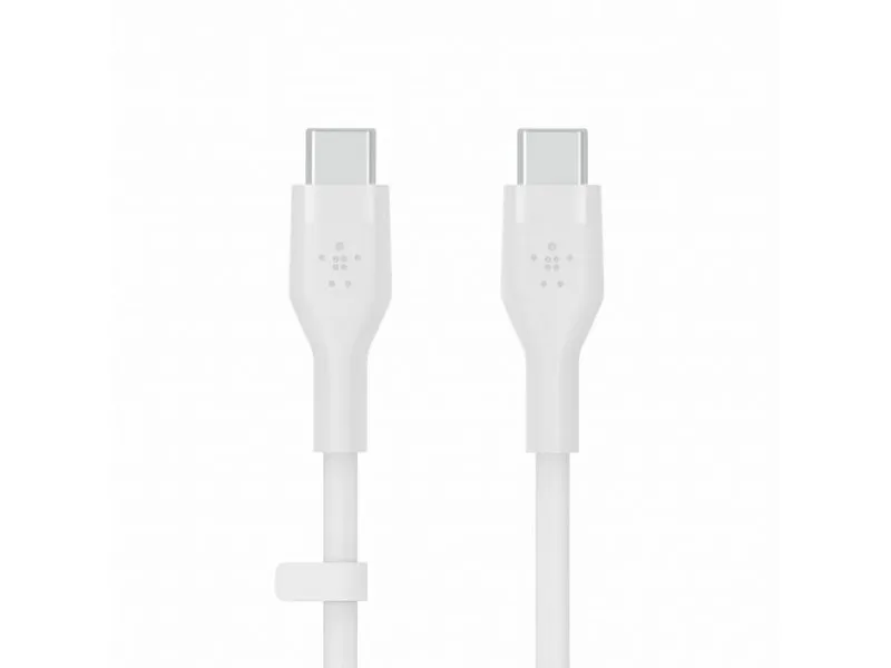 BOOST CHARGE Silicone cable USB-C / USB-C 2.0 3M (CAB009bt3MWH)