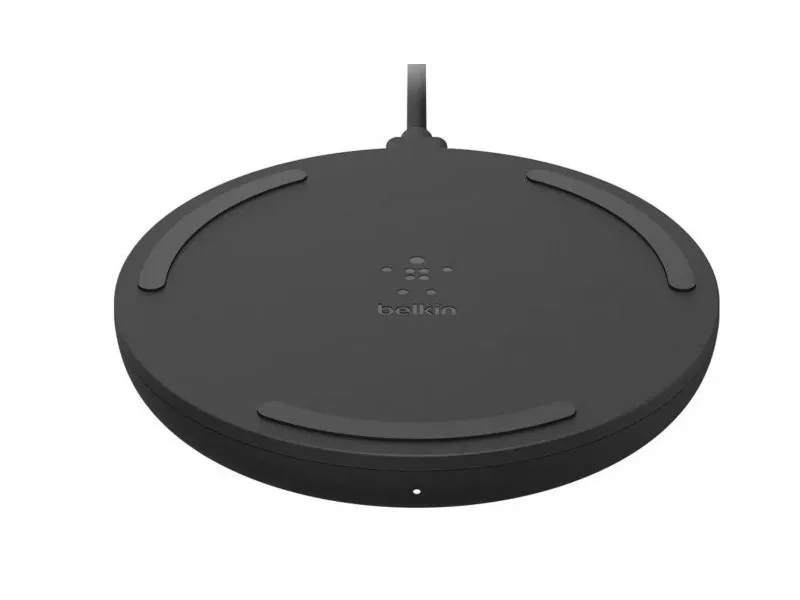 BOOST_CHARGE 10W Wireless Charging Pad + QC 3.0 Wall Charger + Cable - Black