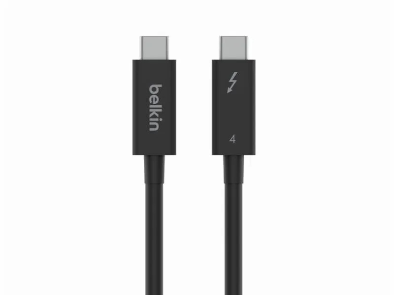 CONNECT Thunderbolt 4 Cable, 2M, Active Active Cable 2m - Black
