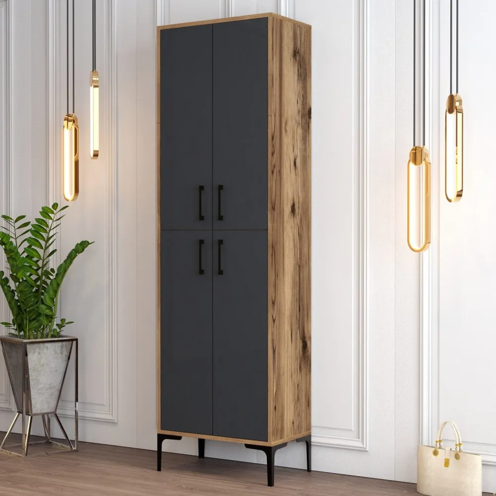Berlin A Walnut Anthracite