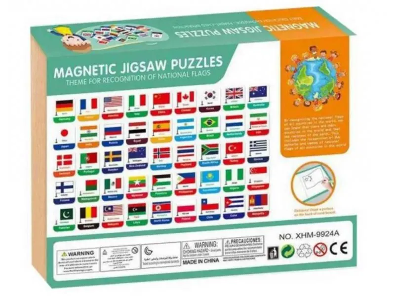 magnet puzzle zastave BE099924A