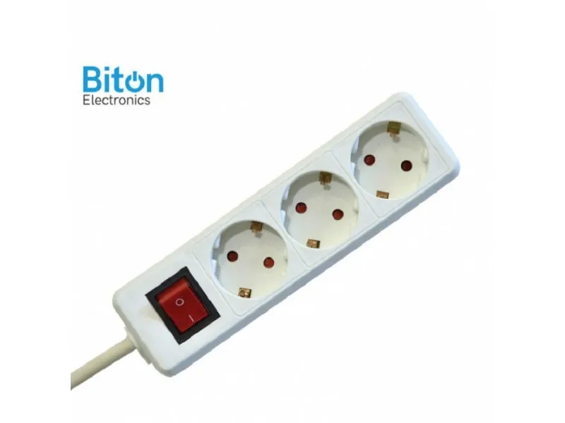Prenosna priključnica 3 / 3 met prekidač PP/J 3X1.5mm (ET10105)