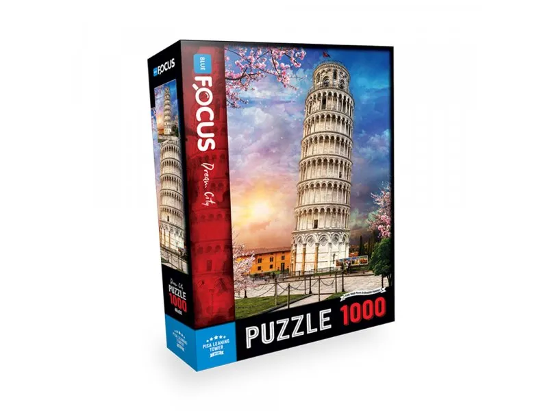 Puzzle 1000 delova Krivi toranj u Pizi
