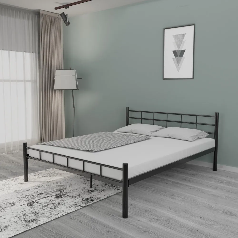 Bračni krevet K70 Black (140 x 200)