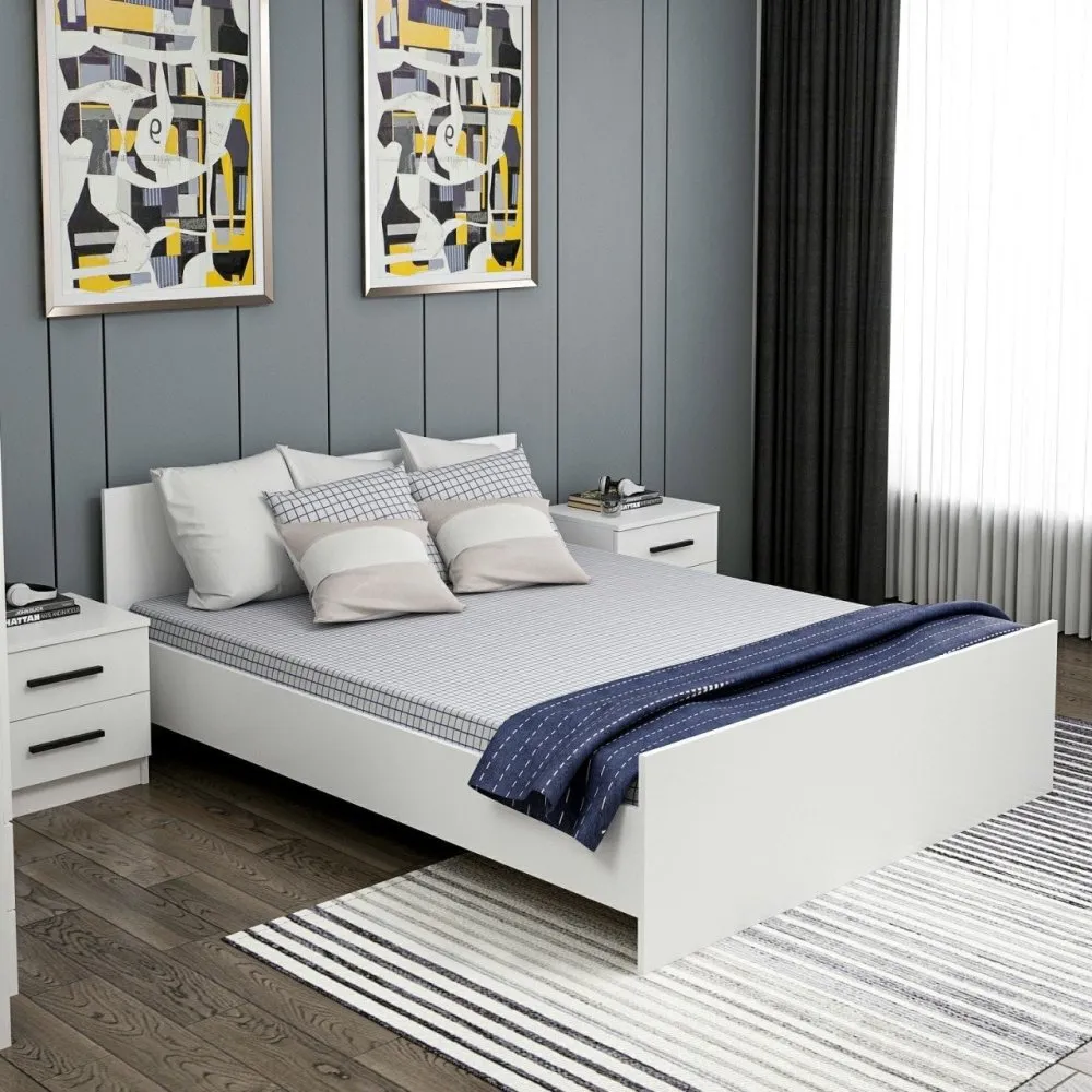 Bračni krevet Kale Bedstead 160 x 200 White