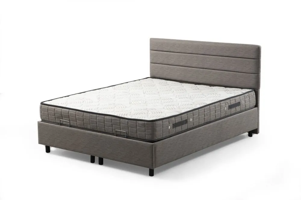 Bračni krevet Motya 140 x 200 Light Grey