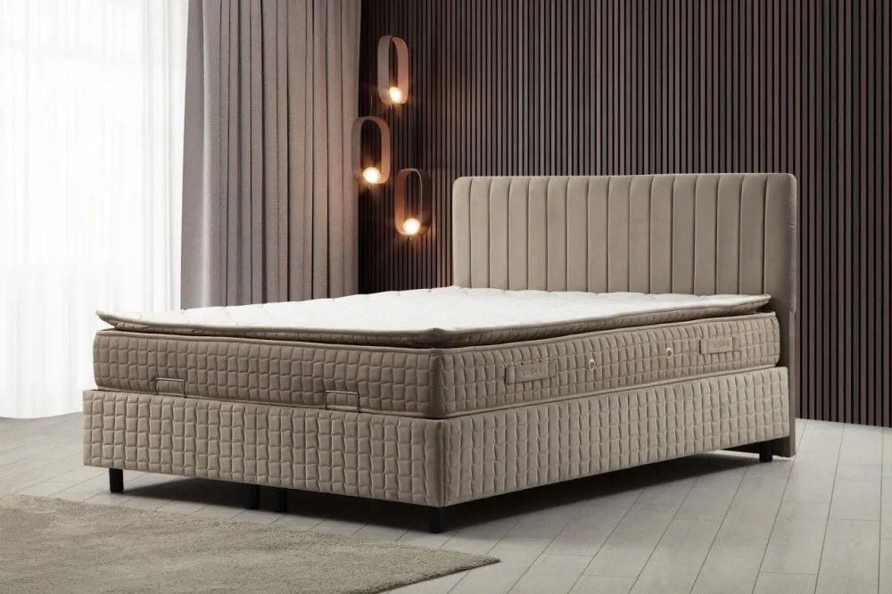 Bračni krevet Safir Set 140 x 200 v2 Brown