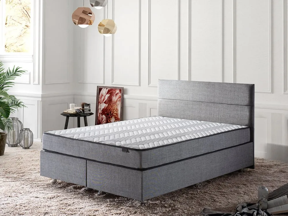 Bračni krevet Silver Grey (140x190)