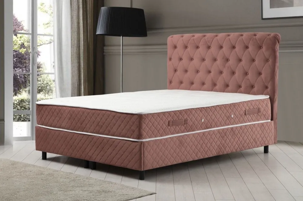 Bračni krevet Sonata Set 160 x 200 v3 Dusty Rose