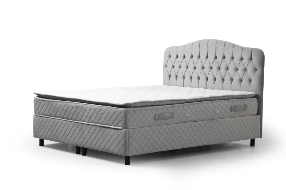 Bračni krevet Vassi Set 140 x 200 v3 Grey