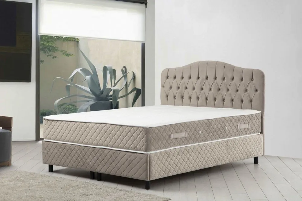 Bračni krevet Vassi Set 150 x 200 v2 Beige