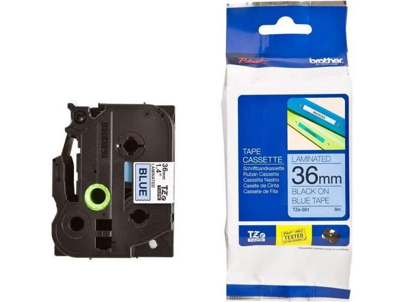 TZE561 36mm crno/plavo