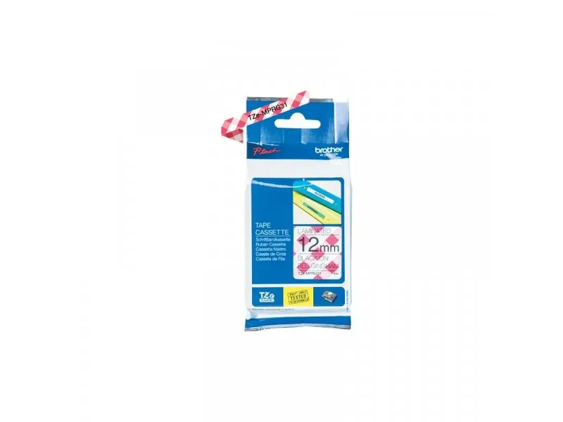 TZEMPRG31 Trake 12mm crno/crveno gingham