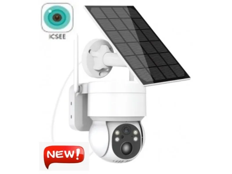 CAM-IP2MP-T13-WIFI GMB kamera Solar 2 mpix microSD iCSee xmeye pro app Two-way voice PTZ ip66