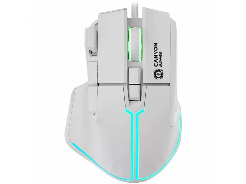 Fortnax GM-636 Beli gejmerski miš
