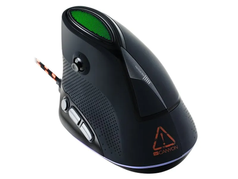 Wired Vertical Gaming Mouse, CND-SGM14RGB