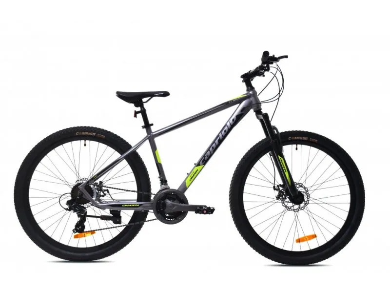 Oxygen 27.5 sivo/neon zeleno