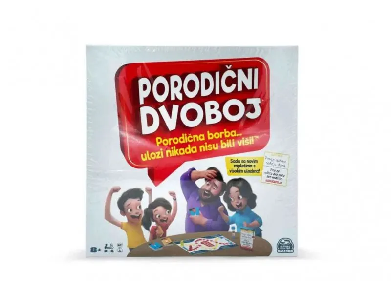 Porodični dvoboj društvena igra spin master