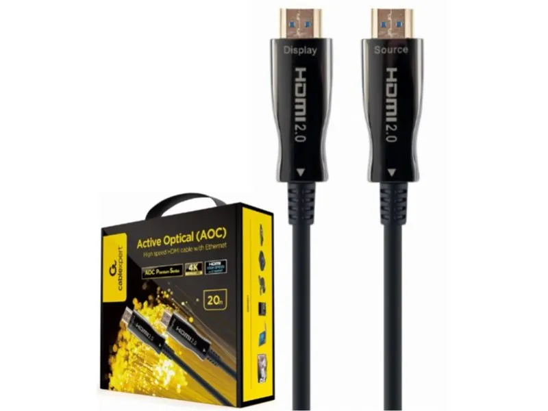 CCBP-HDMI-AOC-20M-02 Active Optical (AOC) High speed HDMI cable with Ethernet Premium 20m