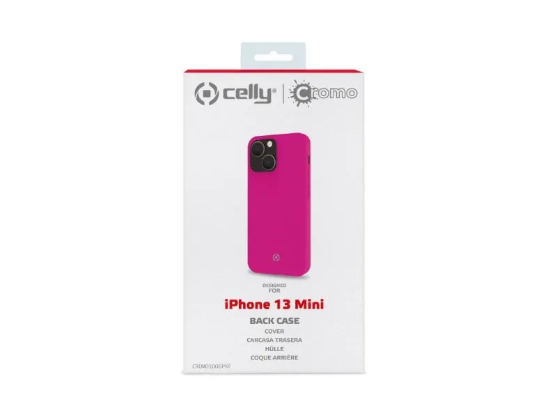 Maska CROMO za iPhone 13 MINI Fluorescentno roze