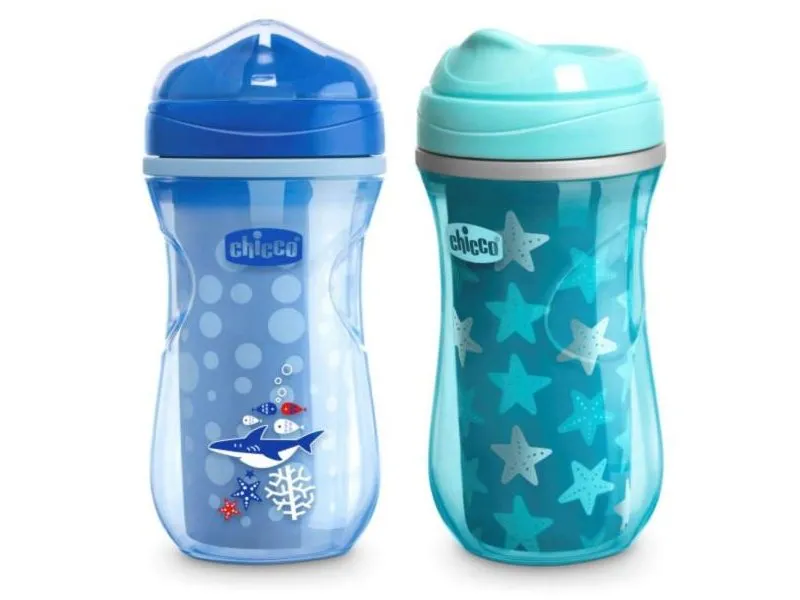 čaša 12m+, active cup, plava