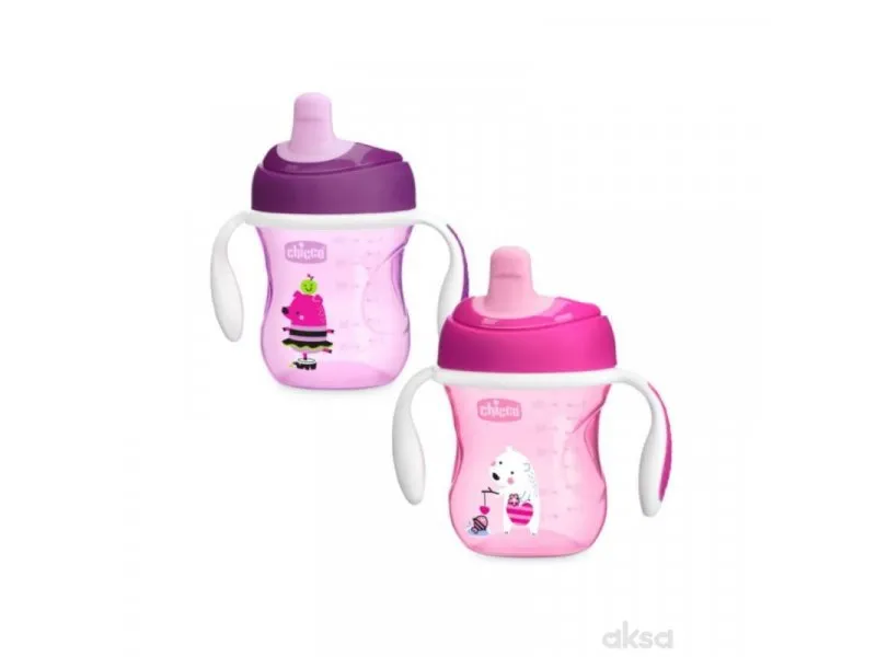 trening čaša 6m+, roze