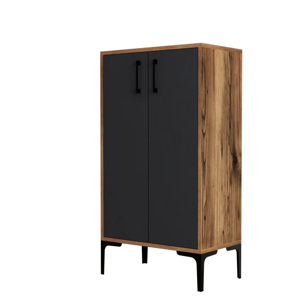 cipelarnik Prag Walnut Anthracite (845HCT4107)
