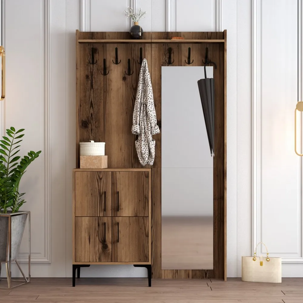 Cipelarnik sa čivilukom Berlin BC Walnut