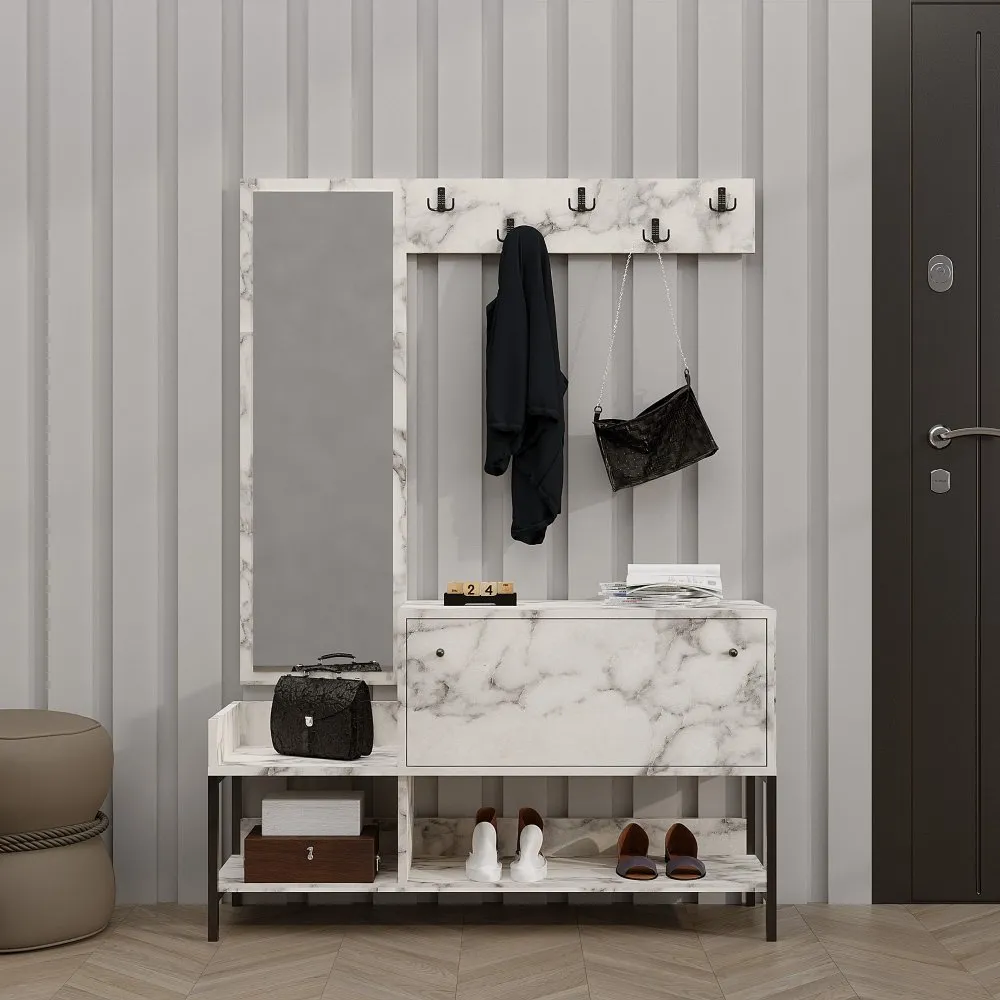 Cipelarnik sa čivilukom Nonso Carrara Marble